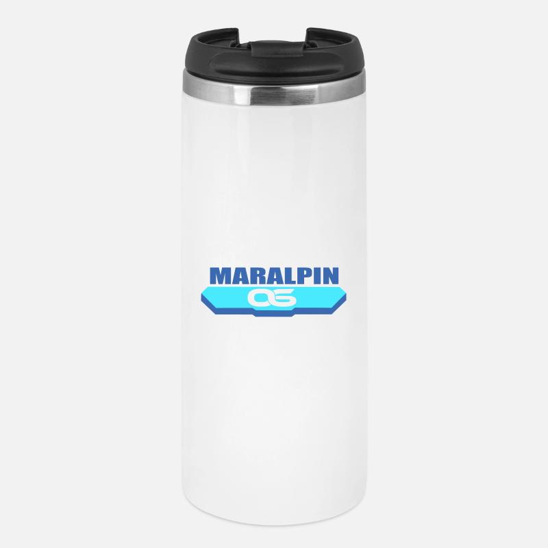 logo maralpin - Mug isotherme - blanc