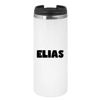 Elias Name - Thermal Cup - white - Front