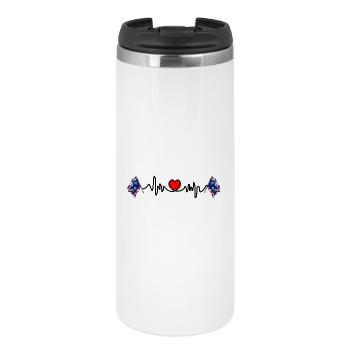 Centre-Val de Loire Battement de cœur - Mug isotherme - blanc - Devant