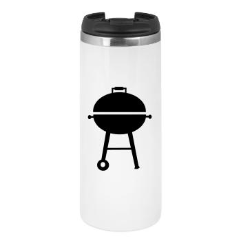 BBQ Barbeque - Thermobecher - Weiß - Vorne