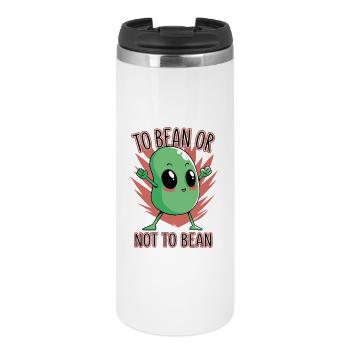 Haricot ou pas haricot - Mug isotherme - blanc - Devant