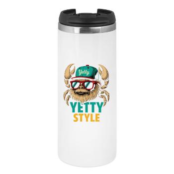 Yetty Style Yeti Graphic - Thermal Cup - white - Front