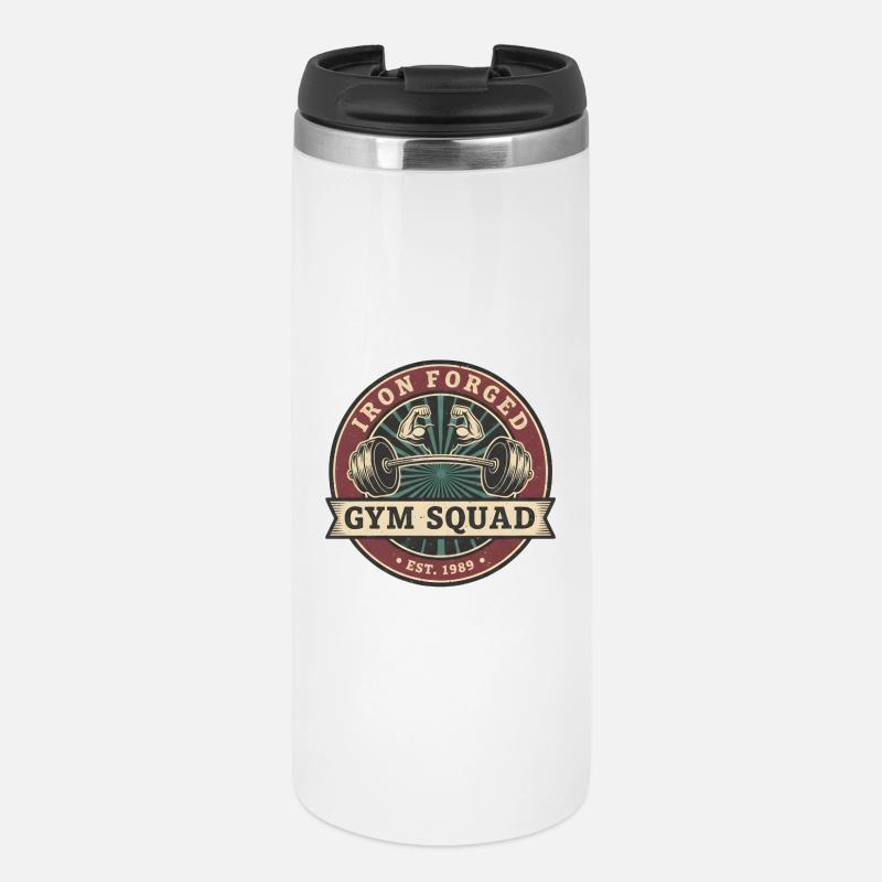 Gym Squad - Thermal Cup - white