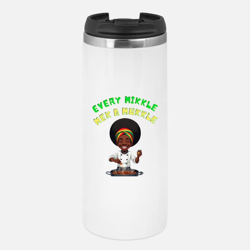 Every Mikkle Mek A Mukkle  - Thermal Cup - white