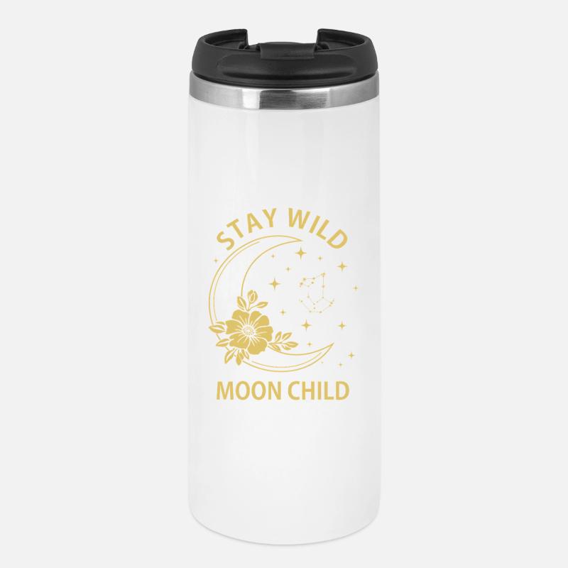 Stay Wild Moon Child - Thermal Cup - white