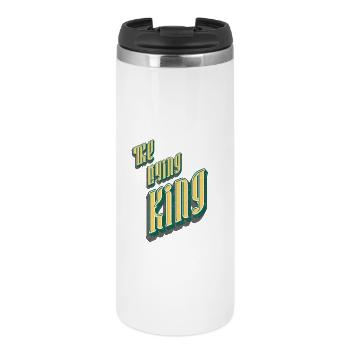 Vintage König Typo Retro - The living King - Thermal Cup - white - Front