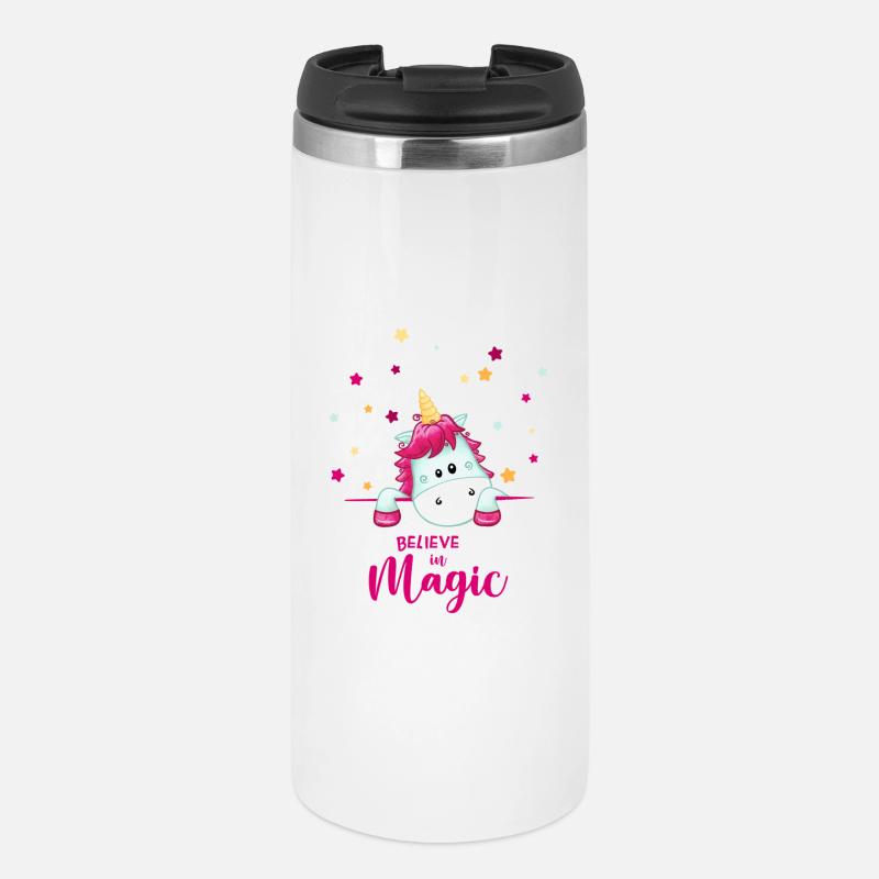 Magie de la licorne - Mug isotherme - blanc
