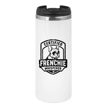 French Bulldog Merch for Dog Fans - Thermal Cup - white - Front