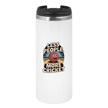 Drôle de cricket : Jeu de cricket vintage - Mug isotherme - blanc - Devant