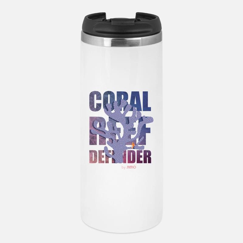 Coral Defender Crew by . NEMO - Thermal Cup - white