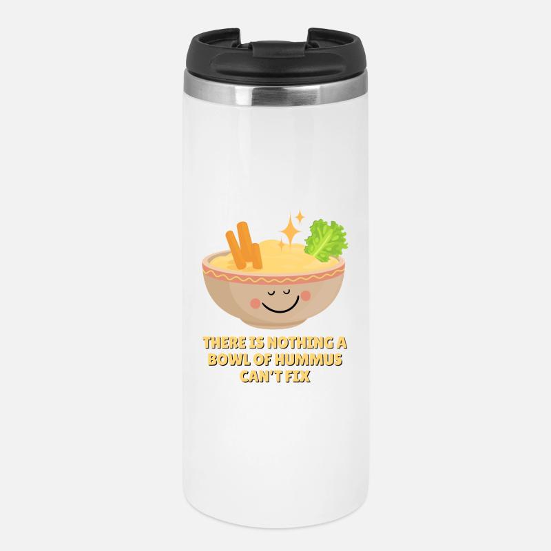 We love hummus - Thermal Cup - white