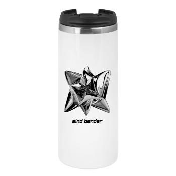 Mind Bender – Art de l’illusion d’optique - Mug isotherme - blanc - Devant