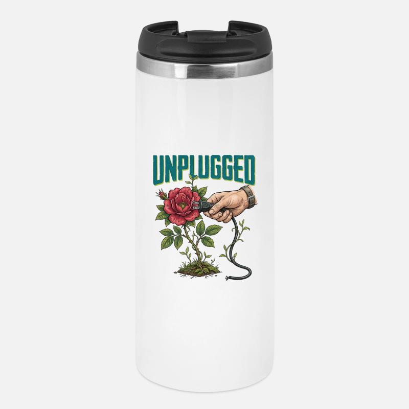 Unplugged - Thermobecher - Weiß