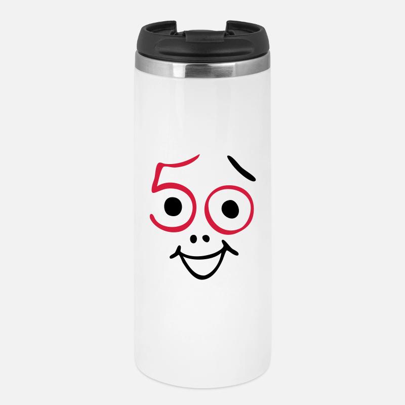 50 Jahre und noch frisch ! - Thermobecher - Weiß