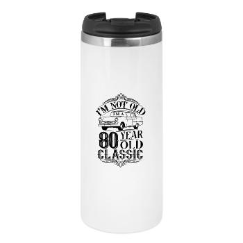 80th Birthday Classic - Thermal Cup - white - Front