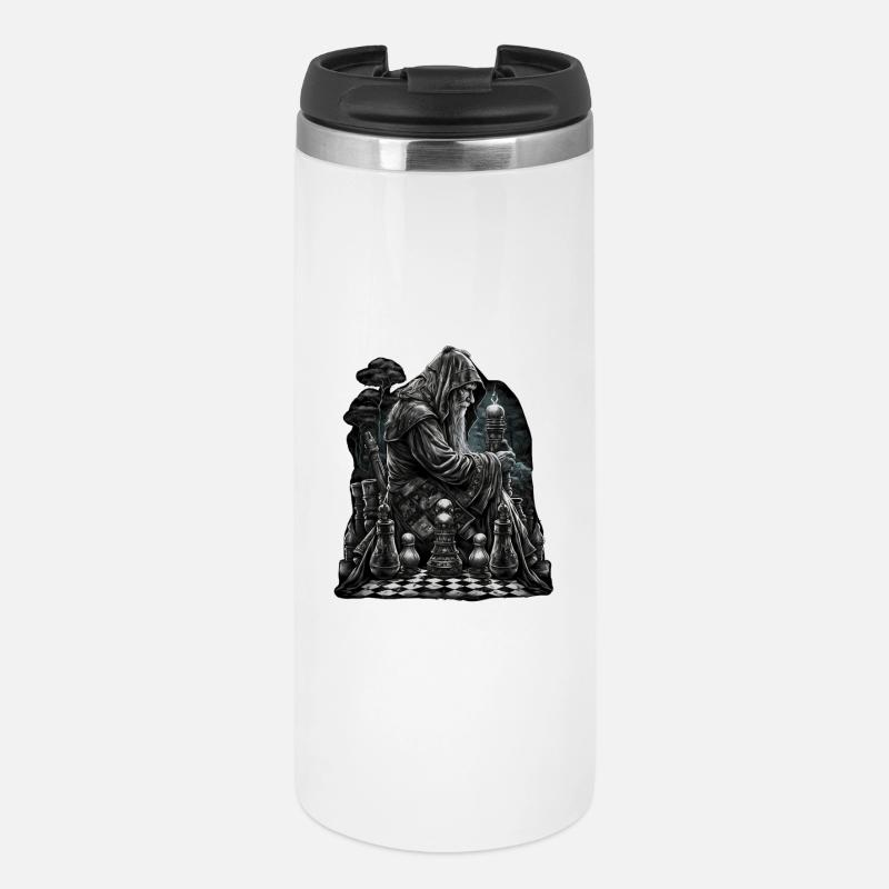 Chess master in the game - Thermal Cup - white