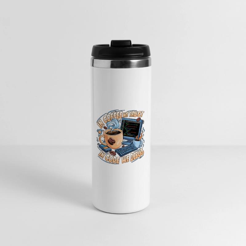 KaffeeCode Debug: In Code Wir Debuggen Thermobecher