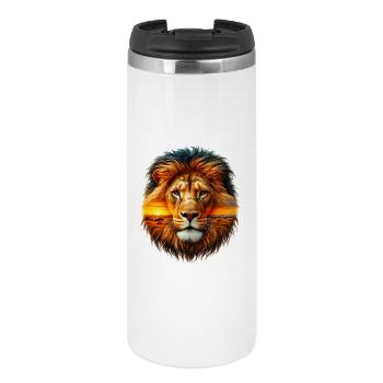 Lion - Thermal Cup - white - Front