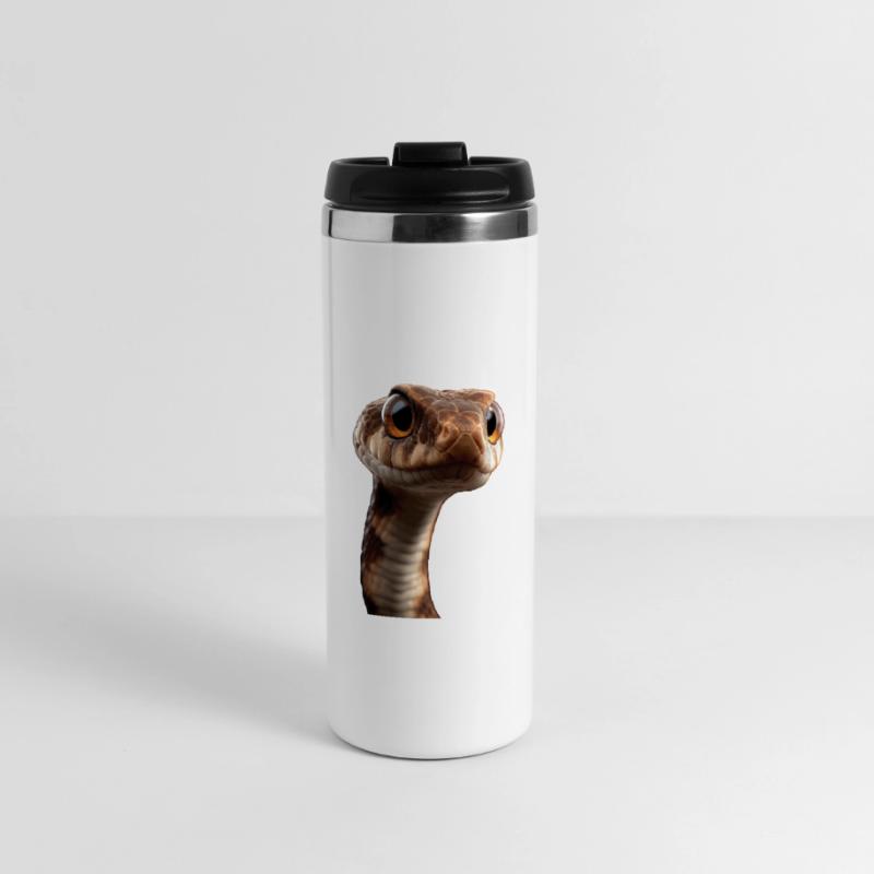serpent, python, cobra, serpent à sonnettes, serpents Mug isotherme