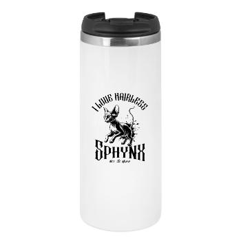 I Love Sphynx Cats Funny  - Thermal Cup - white - Front