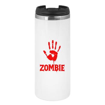Zombie Hand Halloween Apocalypse - Thermal Cup - white - Front