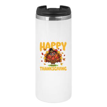 Happy Thanksgiving Autumn Harvest Blend - Thermal Cup - white - Front