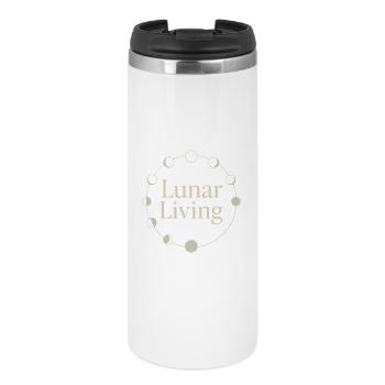 Déesse Lunaire du cycle lunaire intentionnellement - Mug isotherme - blanc - Devant