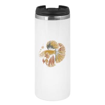 Magnifique Imprimé de Poisson Betta - Mug isotherme - blanc - Devant
