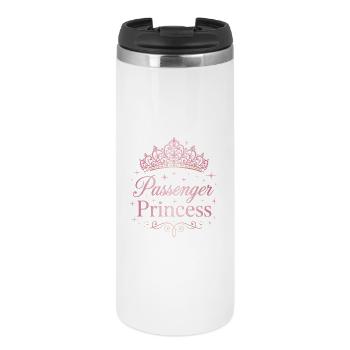 Passenger Princess Beifahrerprinzessin - Thermal Cup - white - Front