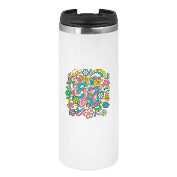 Six Seven Meme 6-7 - Mug isotherme - blanc - Devant