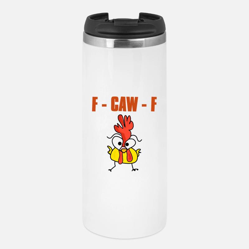 f caw f - Mug isotherme - blanc