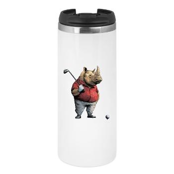 Rhinos Golf - Mug isotherme - blanc - Devant