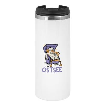 L’île de Rügen JE N’AI BESOIN QUE DE LA MER BALTIQUE Drôle - Mug isotherme - blanc - Devant