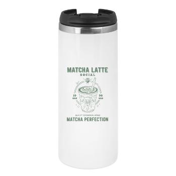 Matcha Latte Social Matcha Perfection Green Tea - Thermobecher - Weiß - Vorne