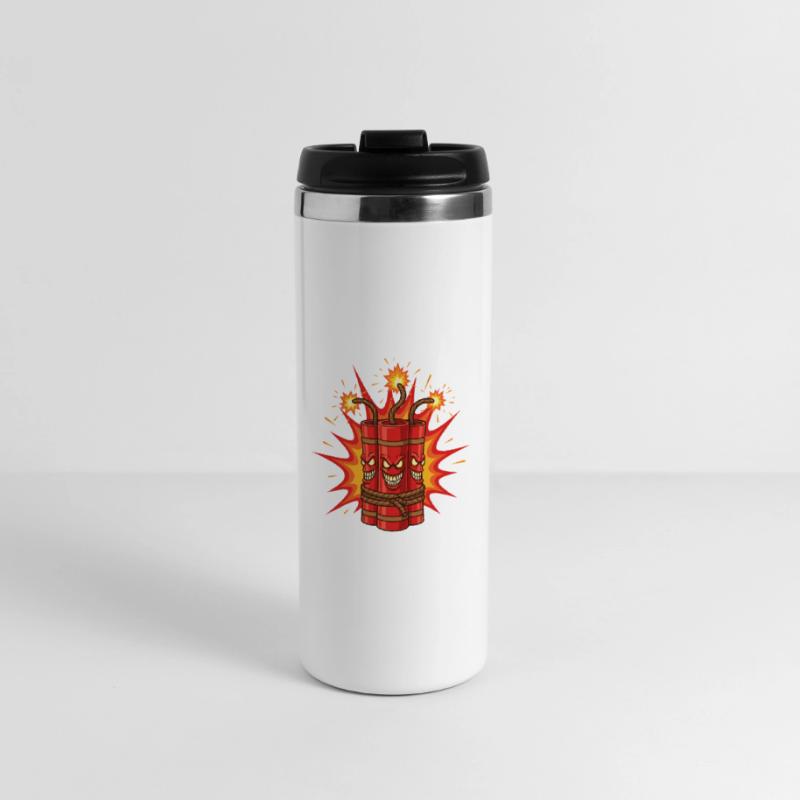 Exploding Dynamite Art Thermal Cup