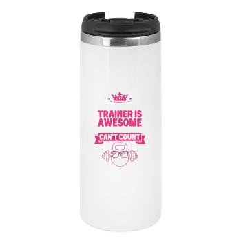 Gymnase, Fitness - Mug isotherme - blanc - Devant