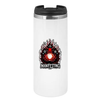 Flamebound Manifesting Demon - Thermal Cup - white - Front