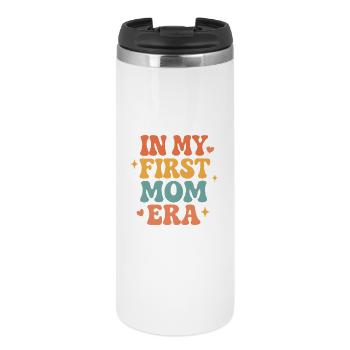 Erster Muttertag Mama Geschenkidee Familie Groovy - Thermobecher - Weiß - Vorne