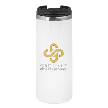 Designer de logos One Mark Endless Graphiste - Mug isotherme - blanc - Devant
