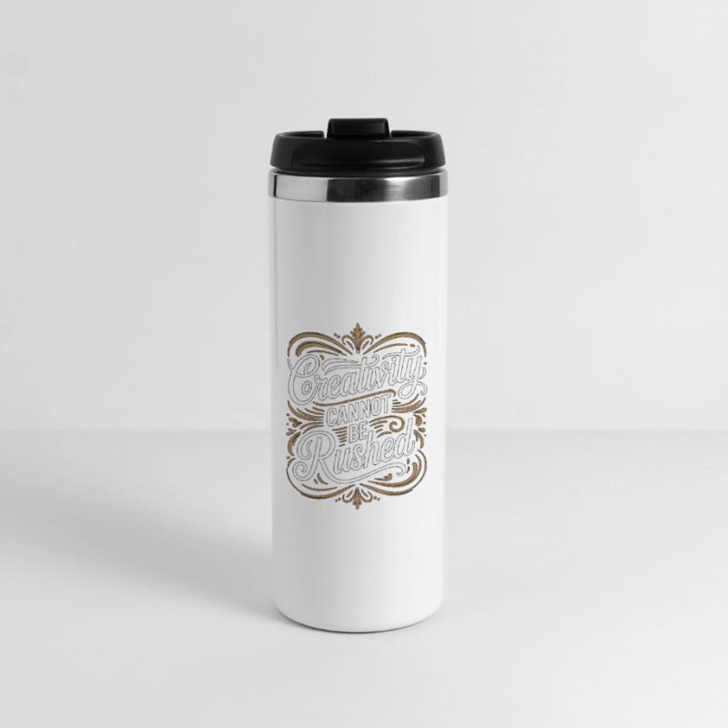 Graphic Designer Creativity Cannot Visual Artist Thermal Cup