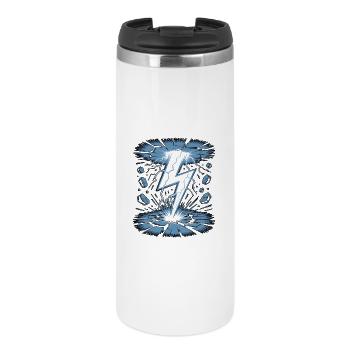 Lightning Lightning Thunderstorm Current Storm - Thermal Cup - white - Front