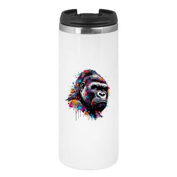 Gorilla - Thermal Cup - white - Front