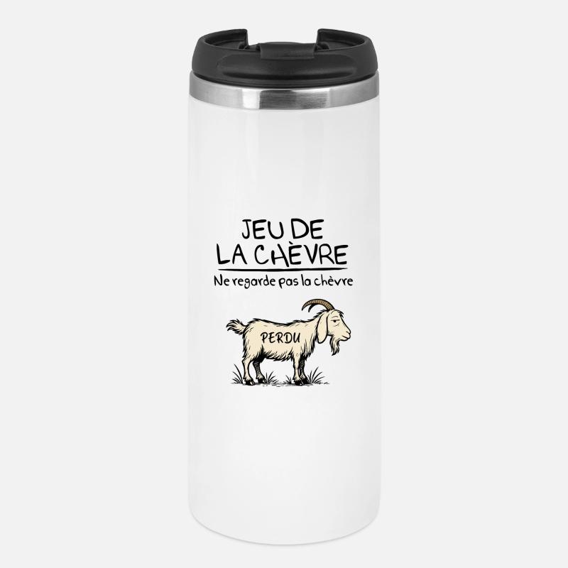 The Goat Game - Thermal Cup - white