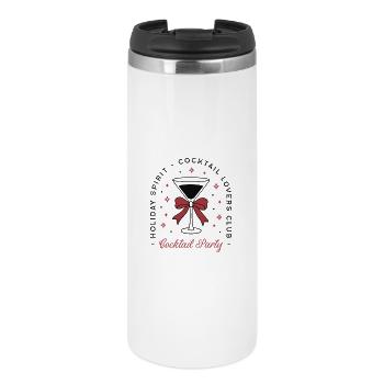 Filles de la soirée cocktail Nouvelle année de Noël - Mug isotherme - blanc - Devant