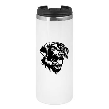 Labrador Head - Thermal Cup - white - Front