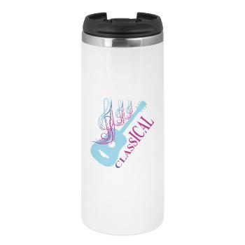 Classical Guitar Music - Thermal Cup - white - Front