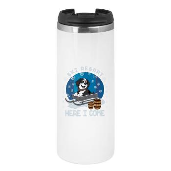 Saint-bernard - Mug isotherme - blanc - Devant