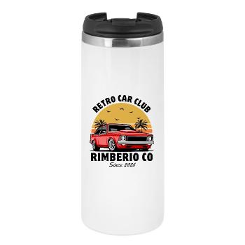 Autoclubs - Thermobecher - Weiß - Vorne