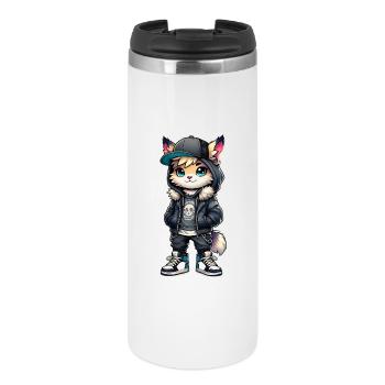 Hubutz urban look - Thermal Cup - white - Front
