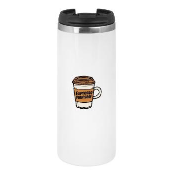 Espresso vous-même - Mug isotherme - blanc - Devant